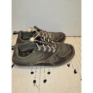 Orvis Shoes Men's 9M Green Brown Leather Comfort Toggle Sneaker Casual OV7027